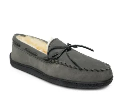 Minnetonka Men's|Slippers>Men's Sheepskin Hardsole Moccasins
