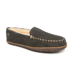 Men's Skeepskin Tobie Loafer Slippers|Minnetonka Best