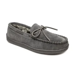Minnetonka Men's|Slippers>Pile Lined Hardsole Slippers