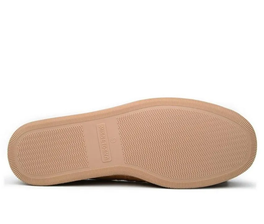 Pile Lined Hardsole Slippers|Minnetonka Best