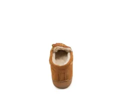 Women's Pile Lined Hardsole Moccasins|Minnetonka Clearance