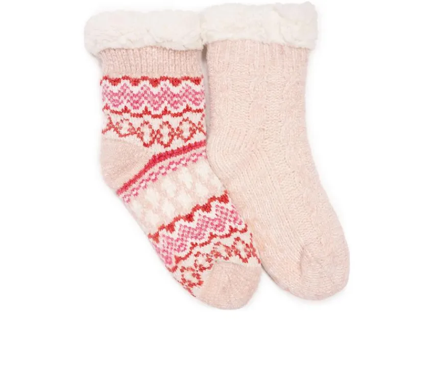 2 Pack Chenille Cabin Sock|MUK LUKS Discount