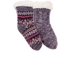 2 Pack Chenille Cabin Sock|MUK LUKS Hot