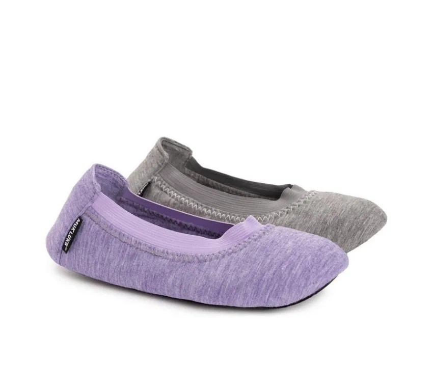 2 Pack Travel Slipper Set|MUK LUKS New