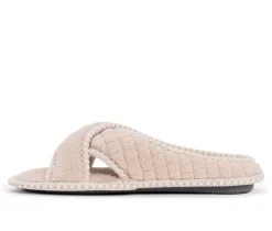 Ada Micro Chenille Criss Cross Slippers|MUK LUKS Online