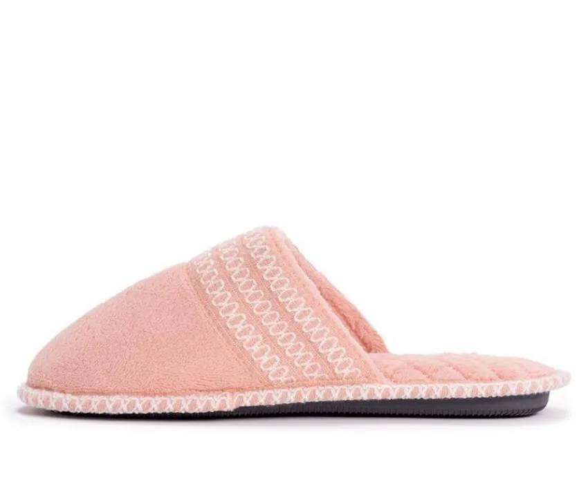 MUK LUKS Slippers|Slippers>Cathy Micro Chenille Closed Toe Slipper
