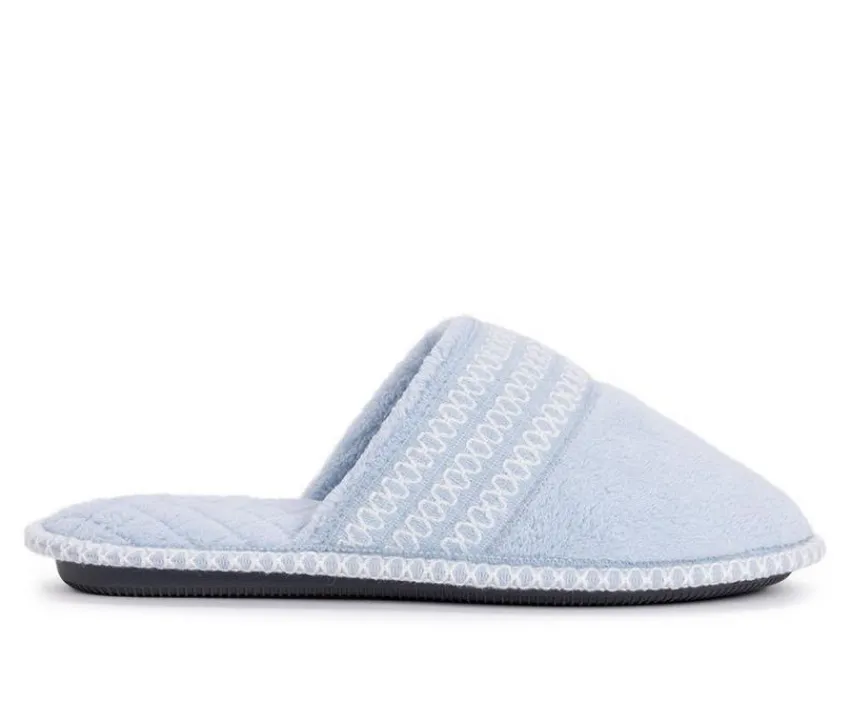 MUK LUKS Slippers|Slippers>Cathy Micro Chenille Closed Toe Slipper