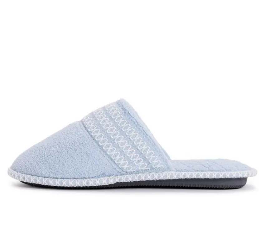 MUK LUKS Slippers|Slippers>Cathy Micro Chenille Closed Toe Slipper