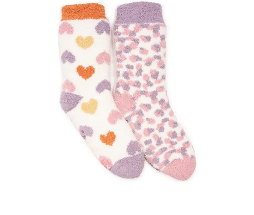 MUK LUKS Socks>Cozy Sherpa Lined Cabin Sock Socks