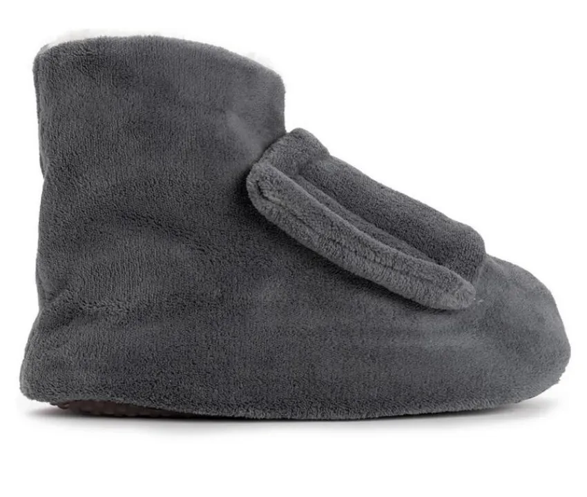 MUK LUKS Men's|Slippers>Men's Adjustable Shearling Bootie Slippers