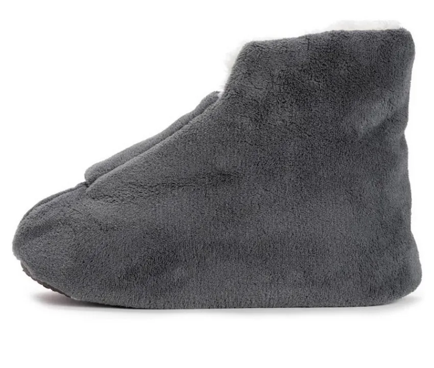 MUK LUKS Men's|Slippers>Men's Adjustable Shearling Bootie Slippers