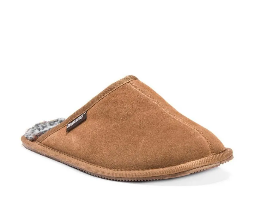 Men's Dave Printed Berber Suede Slippers|MUK LUKS Online