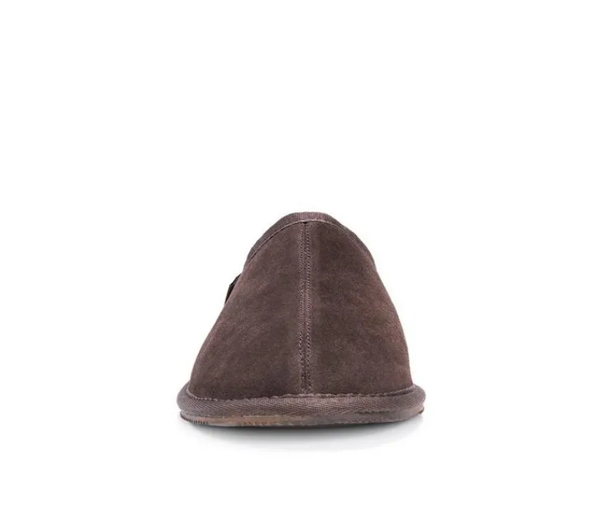 MUK LUKS Men's|Slippers>Men's Dave Printed Berber Suede Slippers