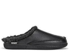 MUK LUKS Men's|Slippers>Men's Faux Leather Clog Slippers