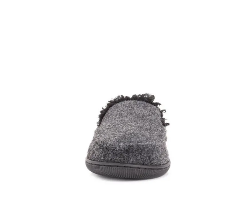 Men's Faux Wool Moccasin Slippers|MUK LUKS New