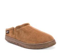 MUK LUKS Men's|Slippers>Men's Matt Printed Berber Suede Clog Slippers