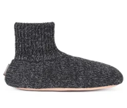 MUK LUKS Men's|Slippers>Men's Morty Ragg Wool Slipper Sock