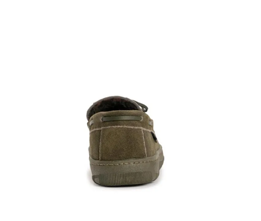 Men's Paul Printed Berber Suede Moccasins|MUK LUKS Online