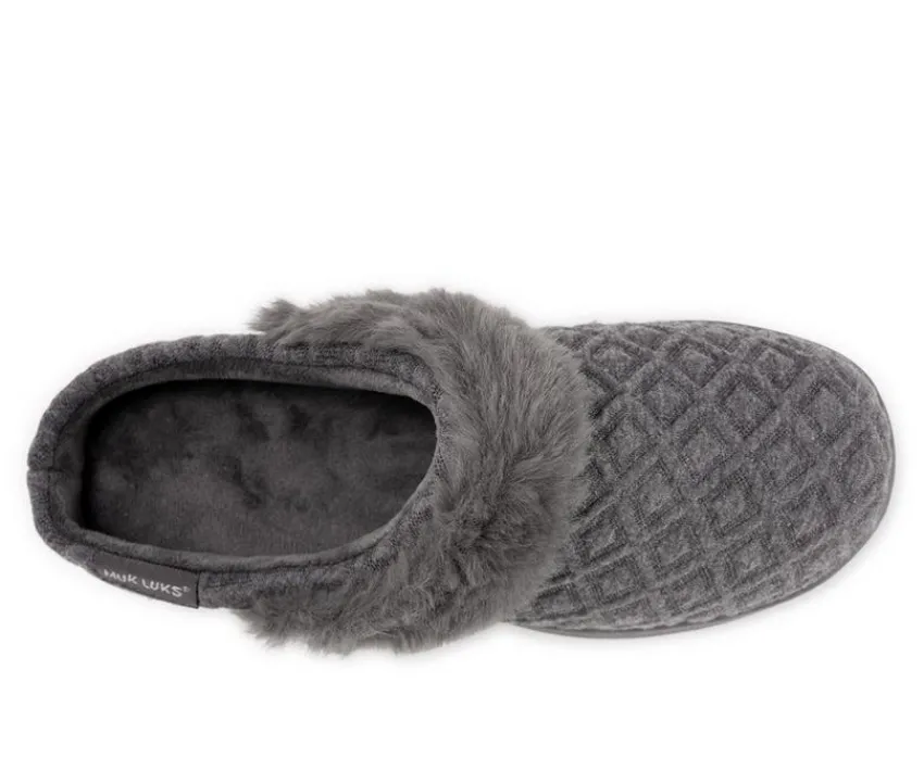 MUK LUKS Slippers|Slippers>Quianna Lee Slipper Clogs