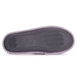 Sally Micro Chenille Open Toe Scuff Slippers|MUK LUKS Clearance