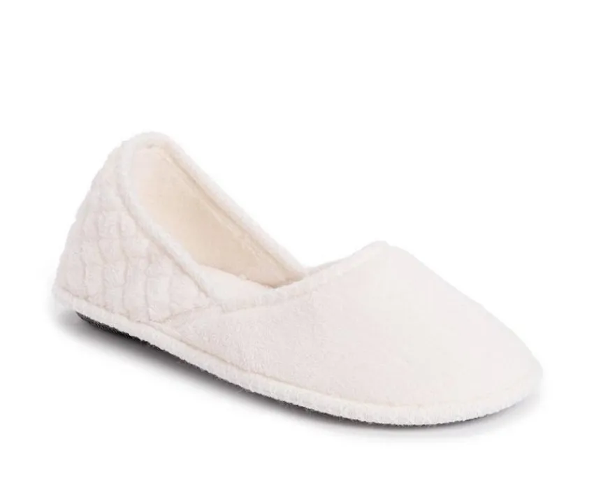 MUK LUKS Slippers|Slippers>Women's Beverly Micro Chenille Slip-on Slippers