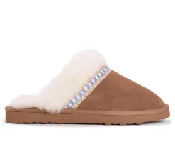 MUK LUKS Slippers|Slippers>Women's Dawn Suede Scuff Slippers