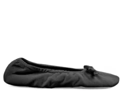 MUK LUKS Slippers|Slippers>Women's Stretch Satin Ballerina Slipper
