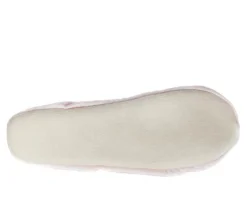 Women's Stretch Satin Ballerina Slipper|MUK LUKS Clearance