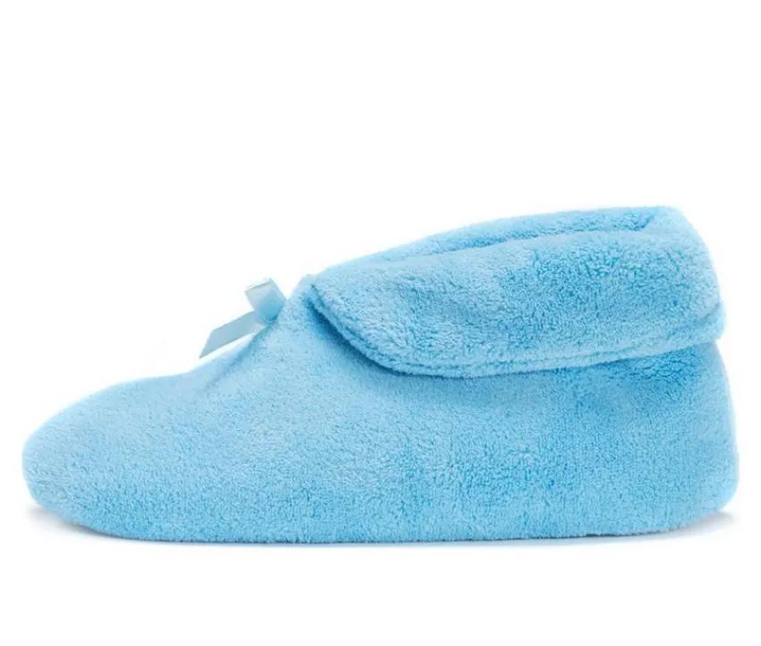 Women's Terry Cuff Slipper Booties|MUK LUKS Outlet