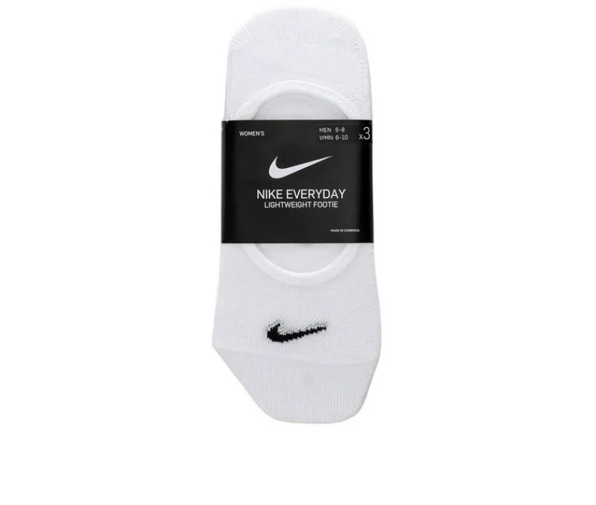 3 Pair Everyday Lightweight Footie Socks|Nike Clearance