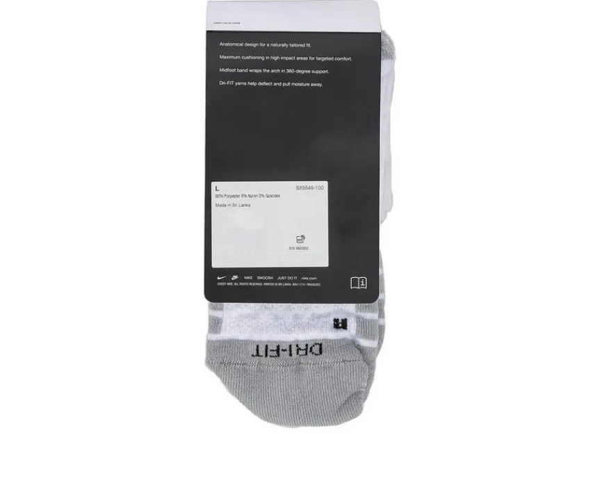 3 Pair Everyday Max Cushioned Ankle Socks|Nike Sale