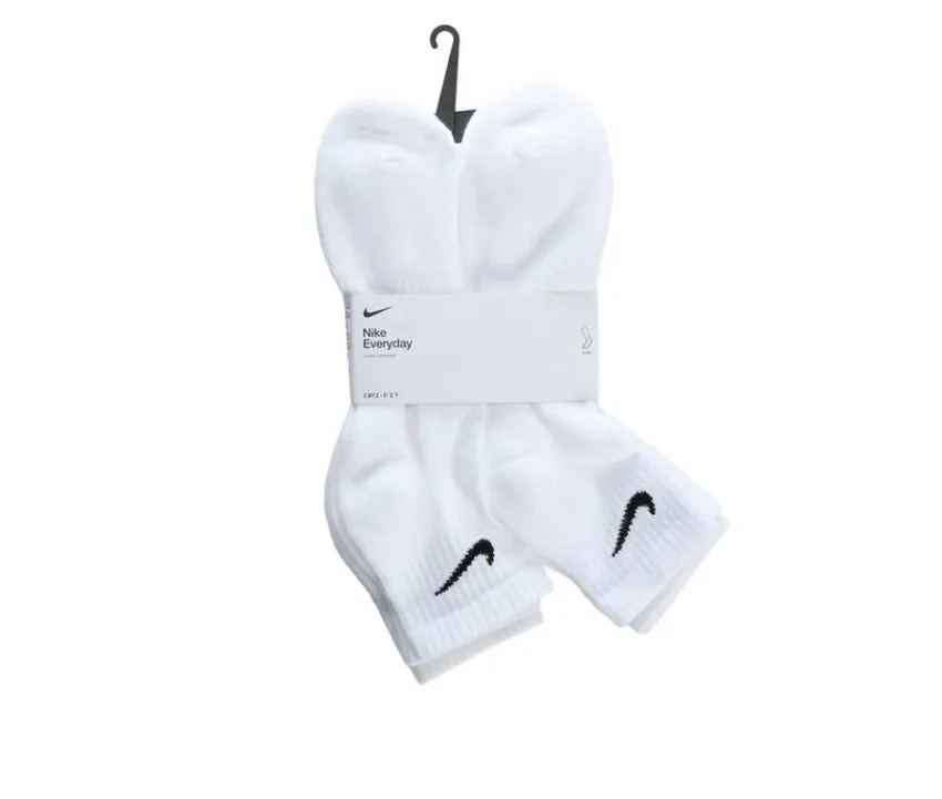 6 Pr Cushioned Quarter Length Socks|Nike Clearance