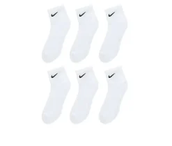 6 Pr Cushioned Quarter Length Socks|Nike