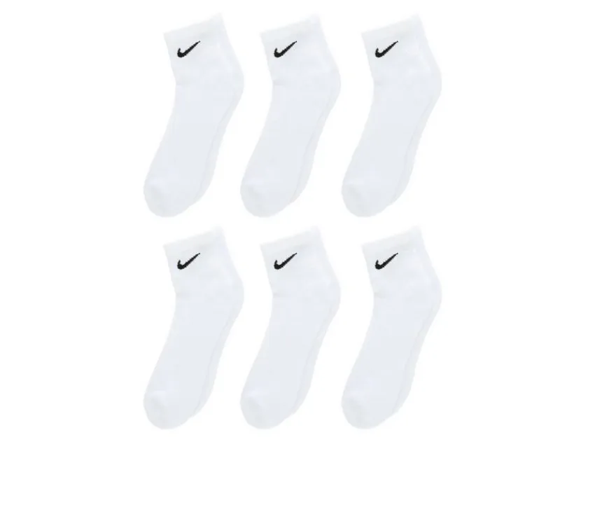Nike Socks>6 Pr Cushioned Quarter Length Socks