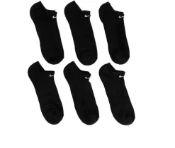 Men's 6 Pair Cushioned No Show Socks|Nike Best