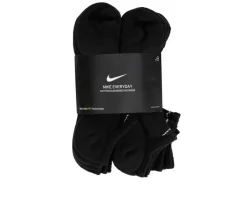 Nike Socks>Men's 6 Pair Cushioned No Show Socks