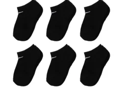 Nike Socks>6P Youth Cush No Show Socks