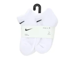 Nike Socks>6P Youth Cush No Show Socks