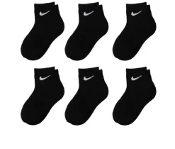 6P Youth Cushioned Quarter Socks|Nike Outlet