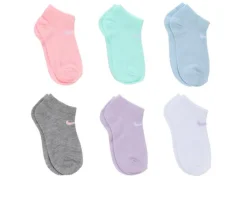 Toddler 6p Basic No Show Socks|Nike Best