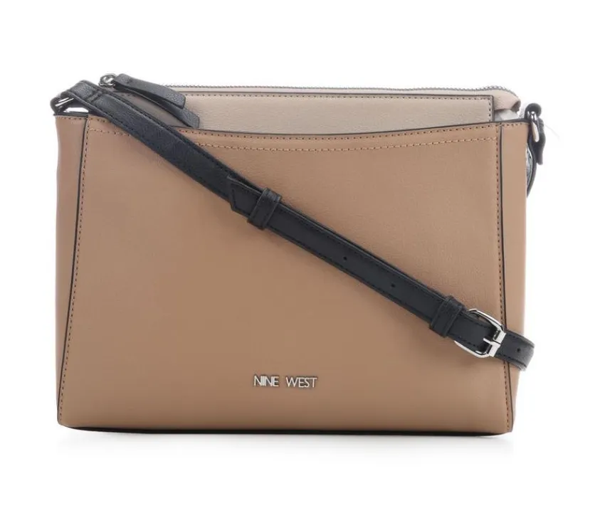 Bowie Top Zip Crossbody Handbag|Nine West Online