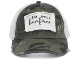 NYC Underground Hats>Bonfire Trucker Hat