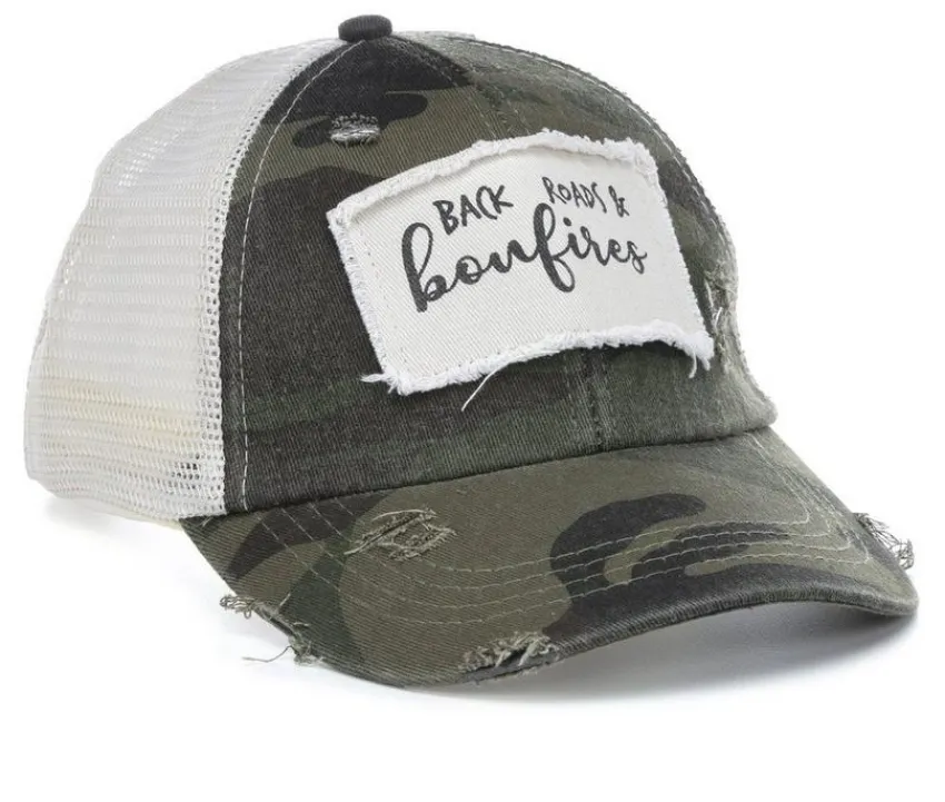 NYC Underground Hats>Bonfire Trucker Hat