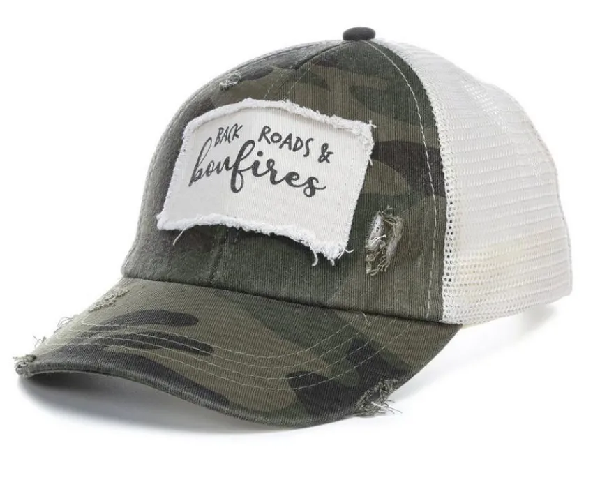 NYC Underground Hats>Bonfire Trucker Hat