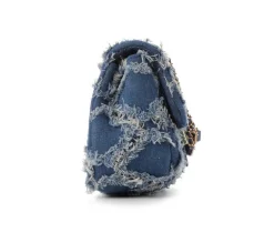 Olivia Miller Handbags>Denim Quilt Chain Handbag