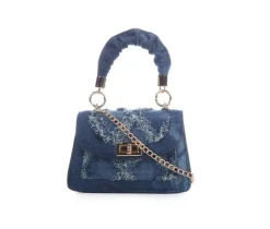 Olivia Miller Handbags>Dist Denim Top Hndl Handbag