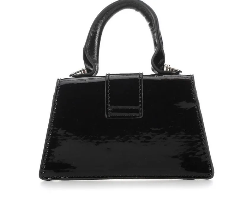 Metallic Top Handle Handbag|Olivia Miller Clearance
