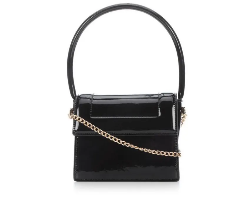 Patent Top Handle Handbag|Olivia Miller Online