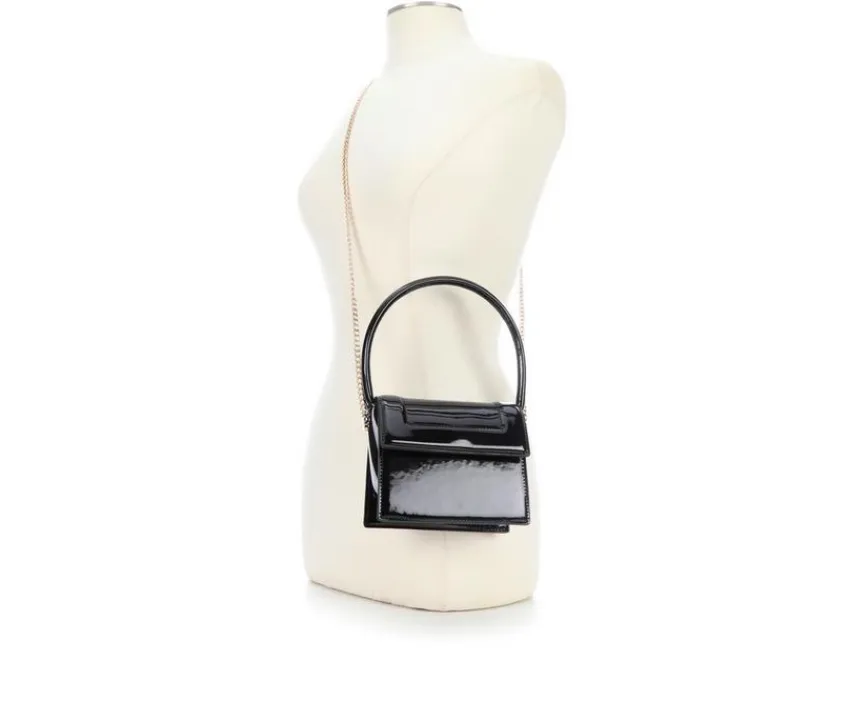 Patent Top Handle Handbag|Olivia Miller Online
