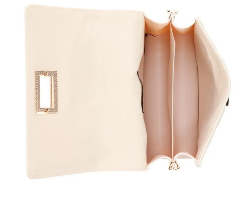 Quilt Metal Latch Crossbody Handbag|Olivia Miller Clearance